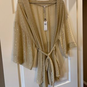 BCBG Kimono Top or Robe S